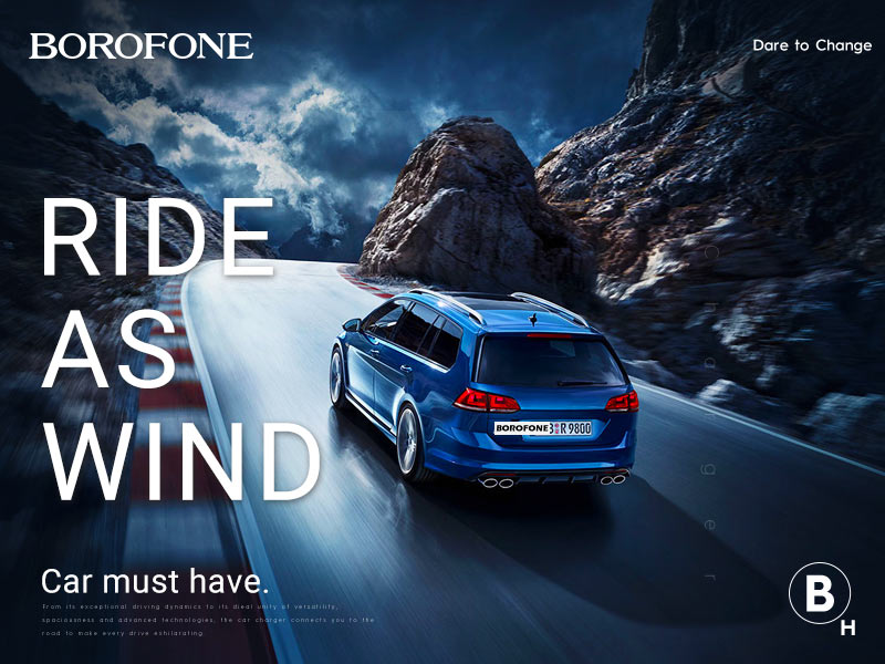 BOROFONE H Series In-car Holders