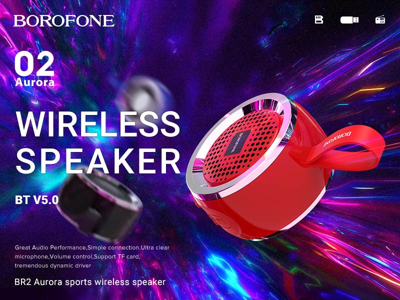 BOROFONE BR2 Aurora wireless speaker