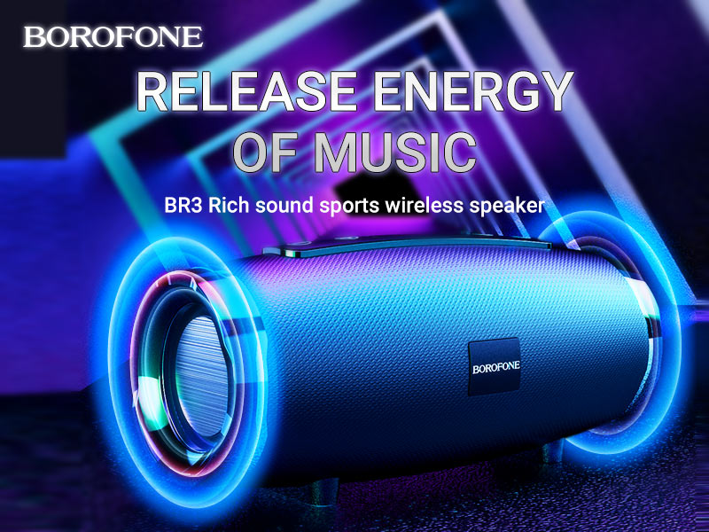 BOROFONE BR3 Rich sound wireless speakers