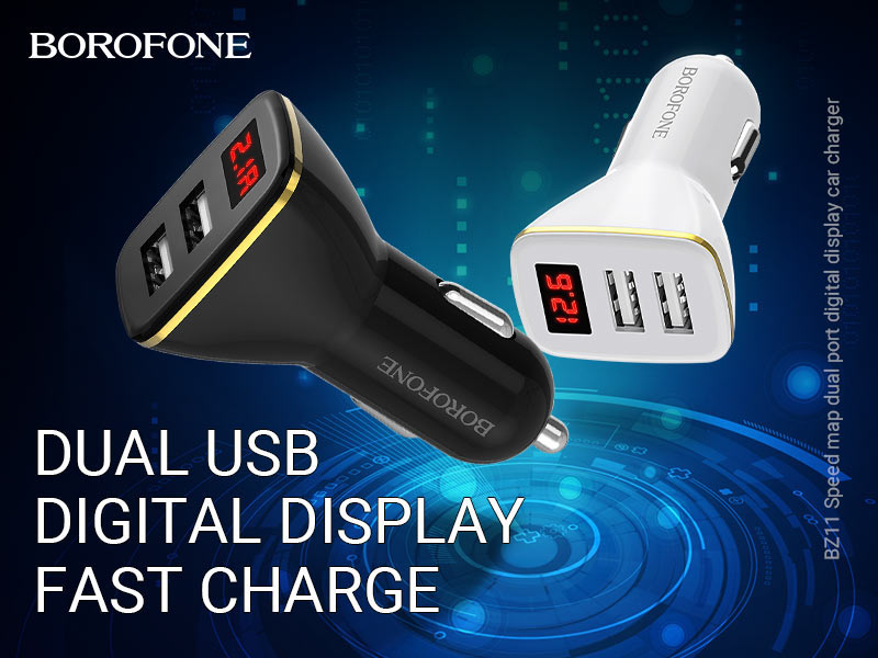 BOROFONE BZ11 Speed map car charger