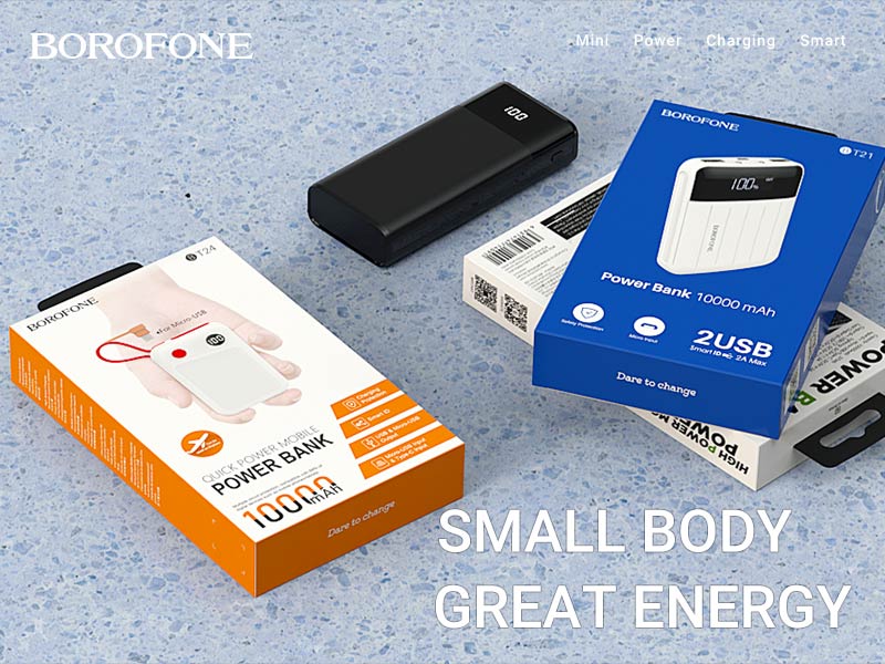BOROFONE T Series Power Banks