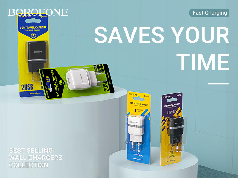 BOROFONE A Series wall chargers collection