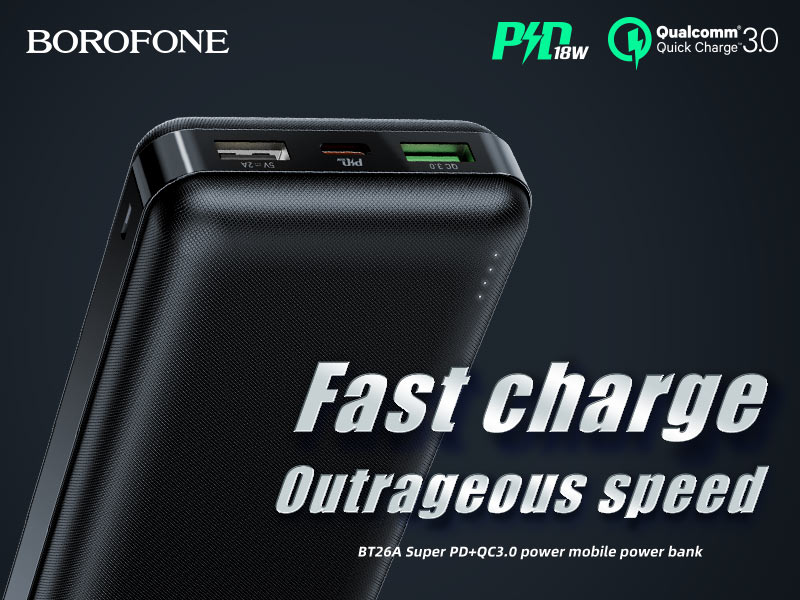 BOROFONE BT26A PD+QC3.0 power bank