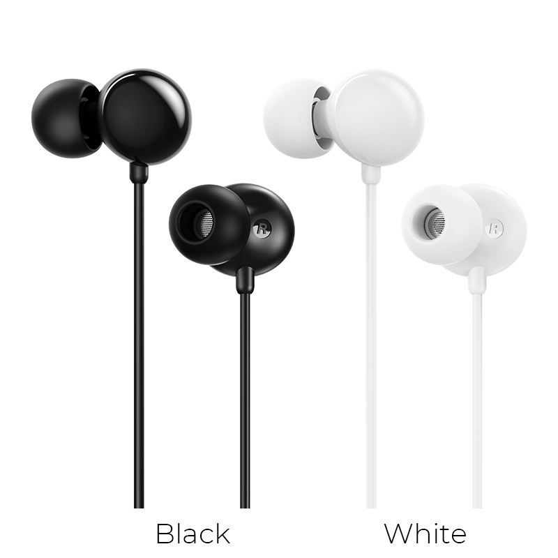 borofone bm45 sound wave earphones with mic colors