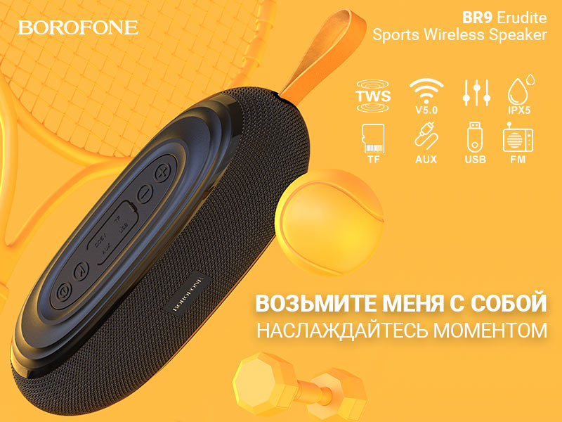 Подробнее о статье BOROFONE BR9 Erudite беспроводной динамик