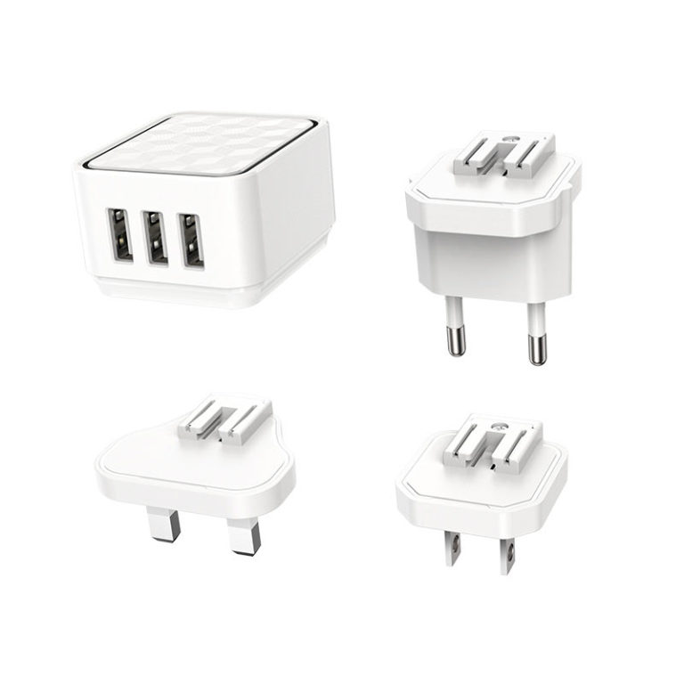 Wall charger BA51 Easy removable pin EU US UK - BOROFONE - Fashionable ...