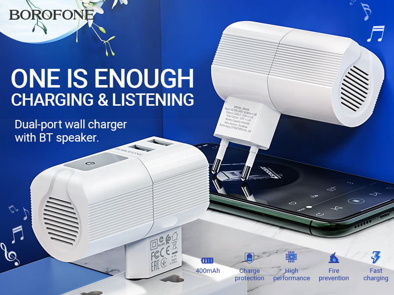 BOROFONE BA44A Sage power speaker+charger