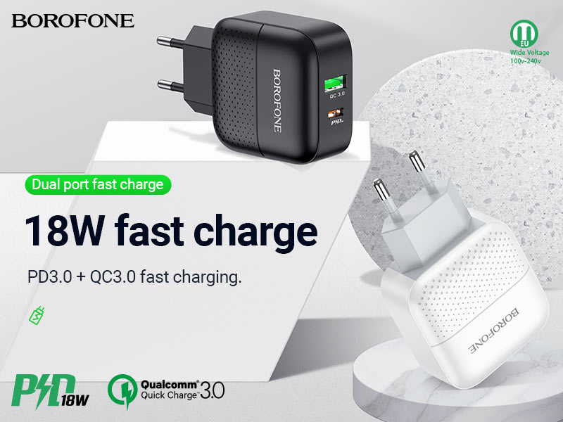 BOROFONE BA46A Premium wall charger
