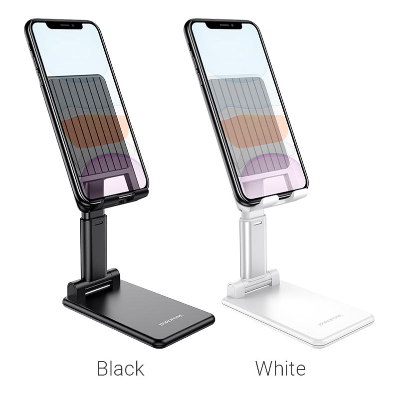 borofone bh33 praised mobile phone folding desktop stand colors