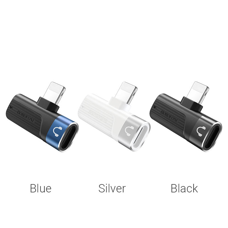 borofone bv14 dual lightning digital audio converter colors