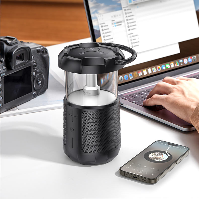 Портативная колонка BP19 Travel с туристической лампой