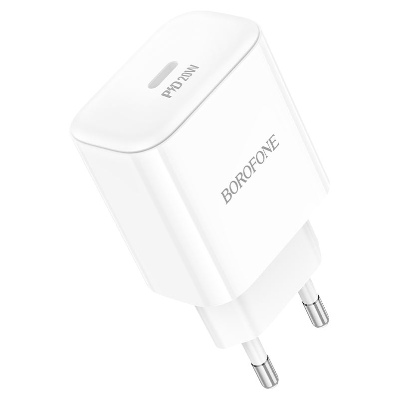 borofone ba81a 1xport pd20w wall charger eu charging