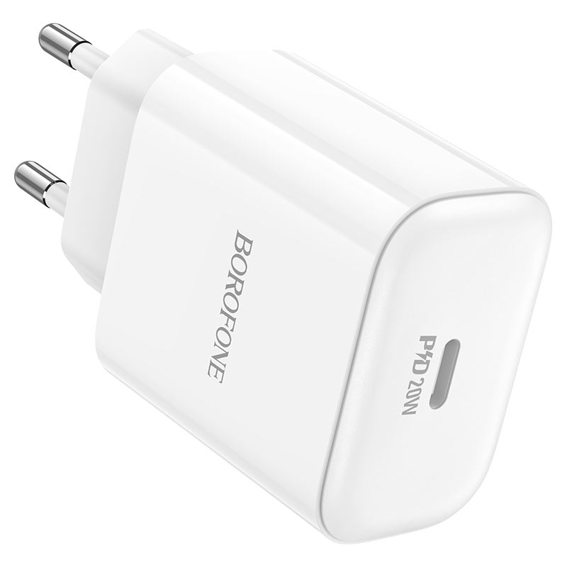 borofone ba81a 1xport pd20w wall charger eu output